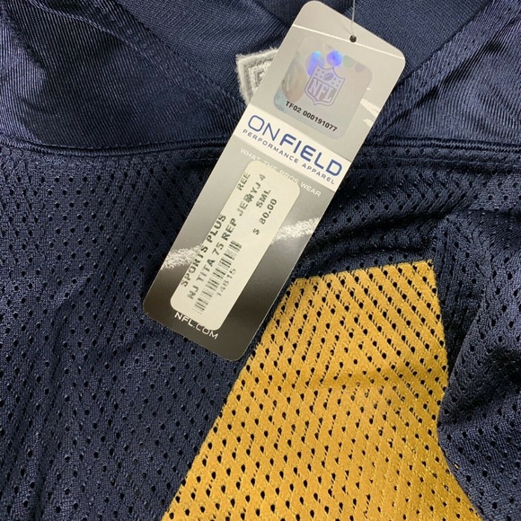 Reebok BRETT FAVRE No. 4 NEW YORK JETS (TITANS) - Picture 4 of 8